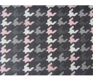 Sweat - Grafix Grafische Muster grau rosa
